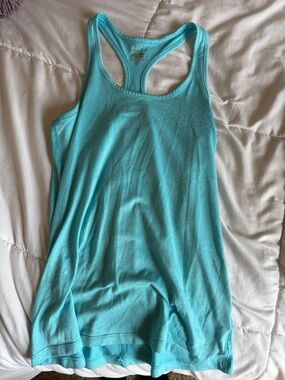 Nike Aqua Blue Racerback Training Tank